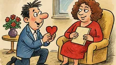 Виц: Обяснил се в любов на Валентин…