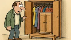 Виц: Отварям гардероба ѝ — още един!