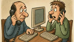 Виц: Приятели си пишат във Facebook…